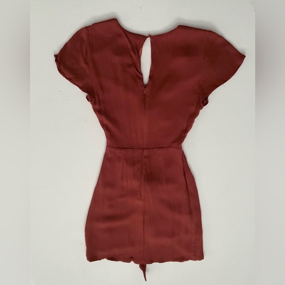 Evelyn Dress in Terracotta Orange revolve XXS - Picture 4 of 9